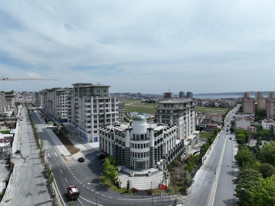 Havadan blok yerleşimi